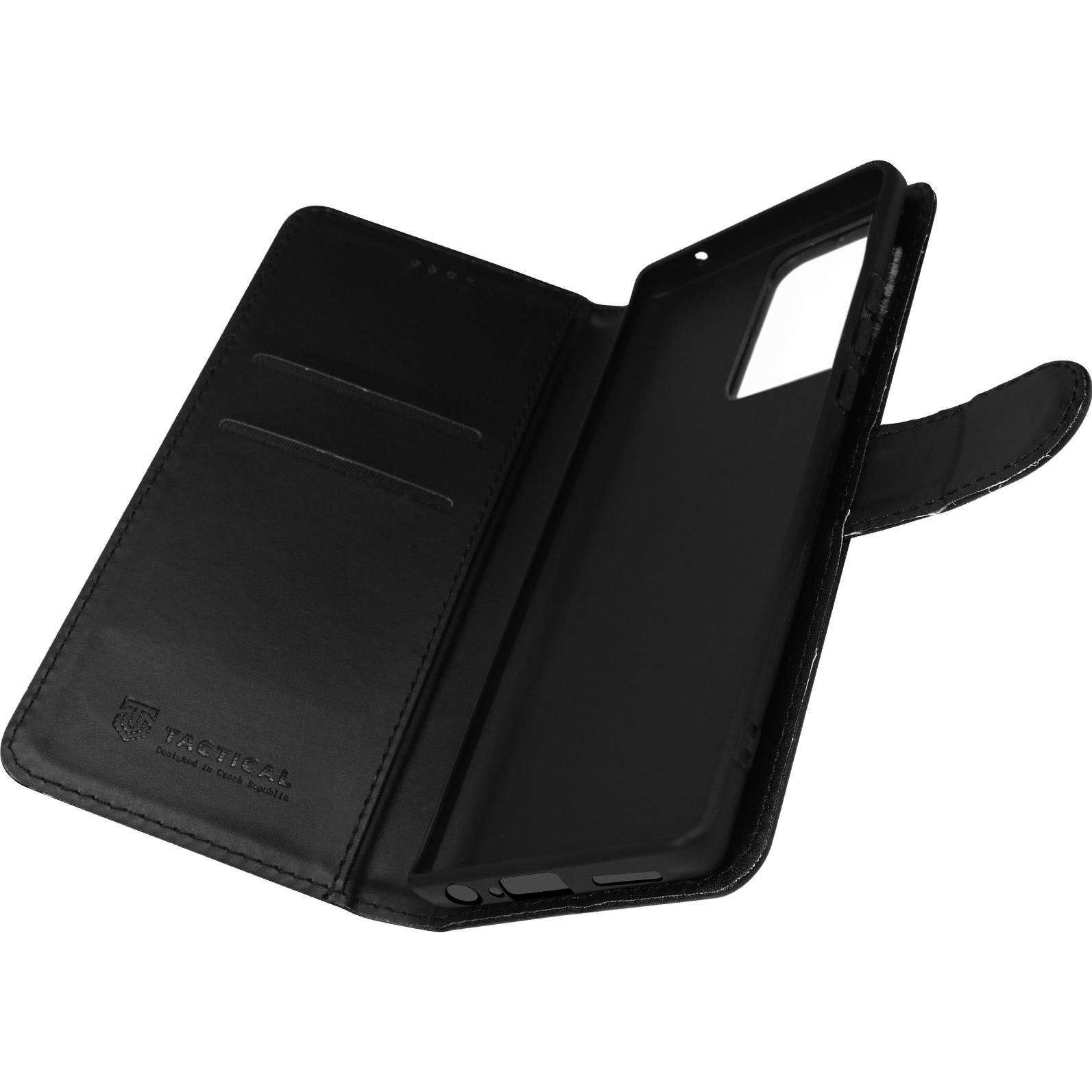 Tactical Field Notes pro Motorola G72 Black (Motorola Moto G72), Smartphone Hülle, Schwarz
