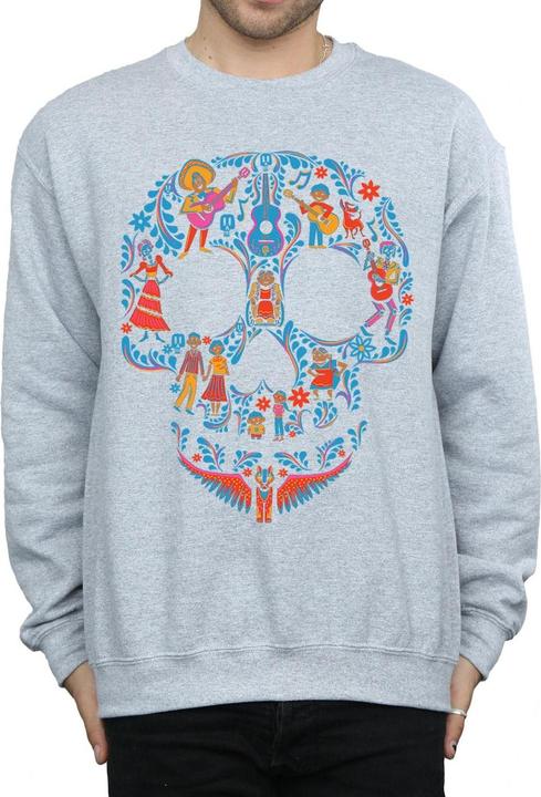 Immagine prodotto Disney Coco Skull Pattern Felpa Uomo (XL)