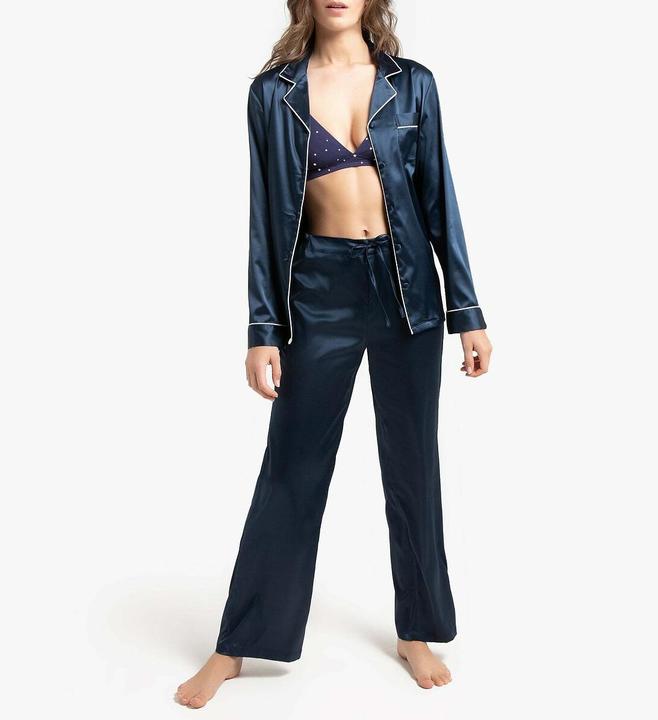 Image du produit La Redoute Collections Pyjama en satin (44)