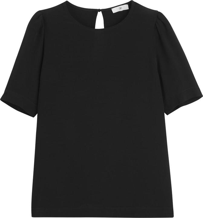 Produktbild La Redoute Collections Bluse mit rundem Ausschnitt (36)