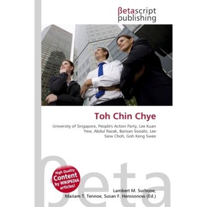Toh Chin Chye, Fachbücher