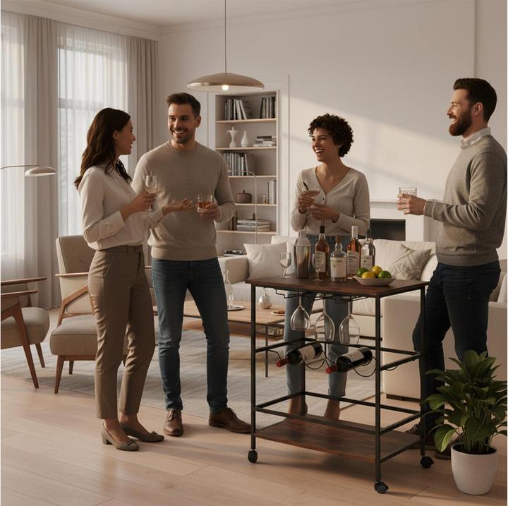 Produktbild Relaxdays Servierwagen