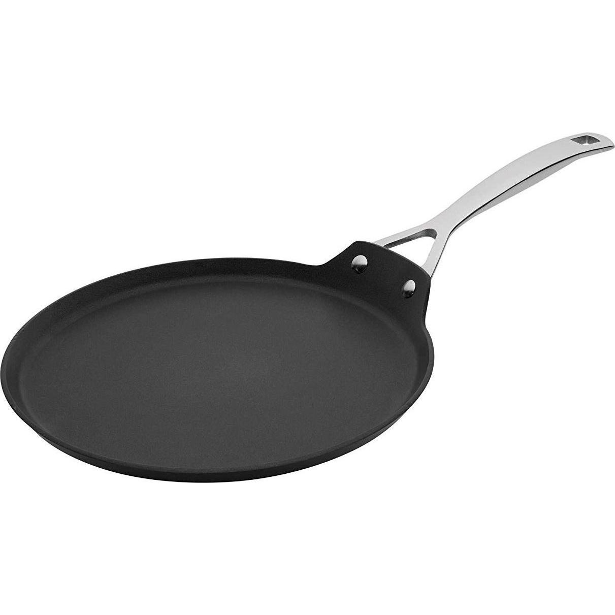 Le Creuset Crêpespfanne, Pfanne + Kochtopf, Schwarz