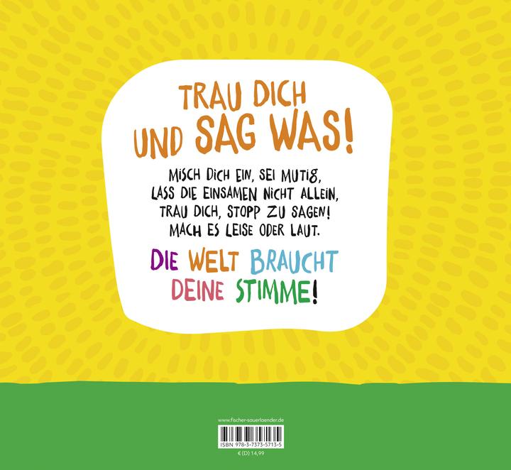 Actual product image Trau dich, sag was! (German, Peter H. Reynolds, 2020)