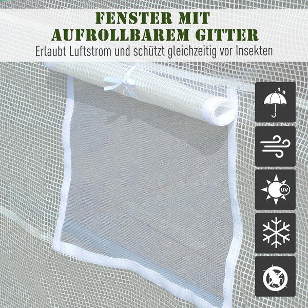 Produktbild Outsunny Foliengewächshaus