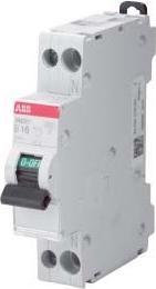 Image du produit ABB Disjoncteur SN201 2P, 16A, montage rail DIN