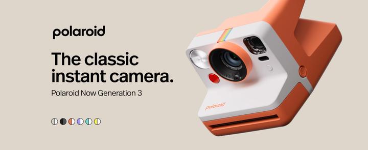 Actual product image Polaroid Now Gen 3