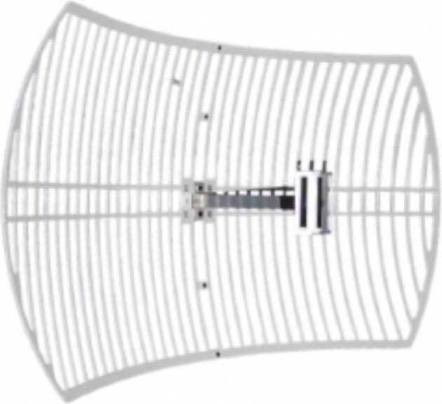 Immagine prodotto Alfa Network AGA-2424T - Antenna a griglia per esterni 24 dBi, 2,4 GHz (2G)