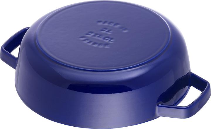 Actual product image Staub Roaster with Chistera Drop-Structure (24 cm, Casserole + Stewpot, Cast iron)