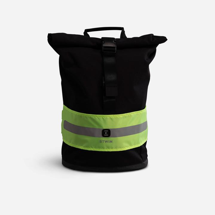 Actual product image Btwin Reflective tape for rucksack polyester
