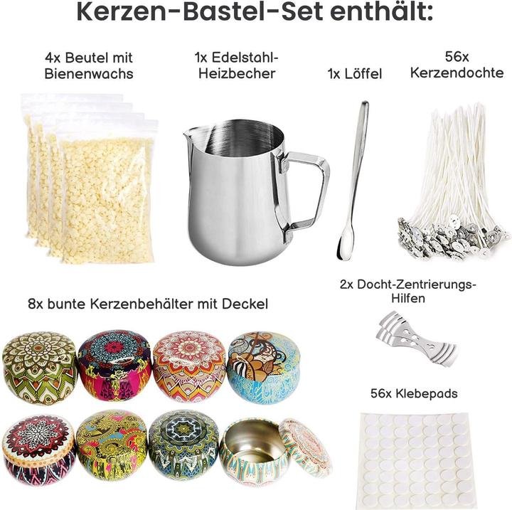 Actual product image Hermex Kerzen-Bastel-Set