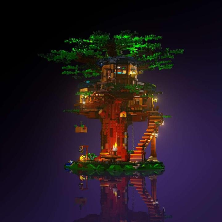 Produktbild Light my bricks LMB 2.0 LED Licht Set für LEGO® 21318 Baumhaus