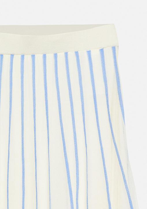 Produktbild Comma Gestrickter Rock mit angedeuteter Plissée-Optik und elastischem Bund (48)