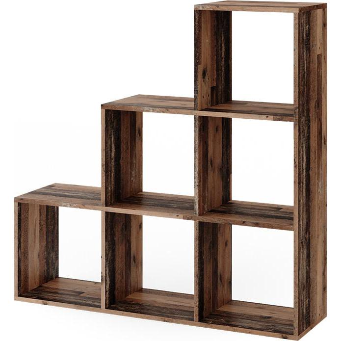Vicco, Regal, Treppenregal (105 x 108 x 29 cm)