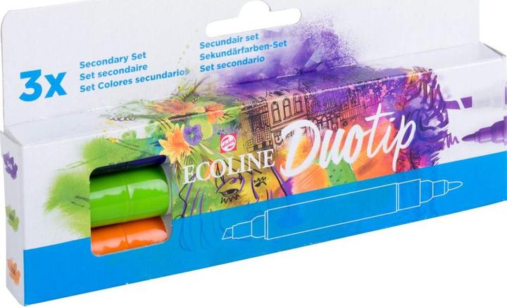 Produktbild Talens ECOLINE DUOTIP - Farbstifte Set (3x)