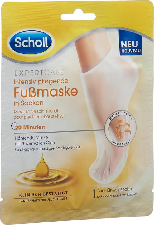 Scholl Foot mask 3 oils 1 pair (Foot mask)