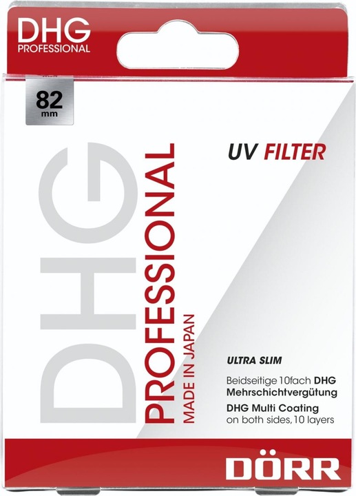 Produktbild Dörr UV Filter DHG 82mm (82 mm, UV-Filter)