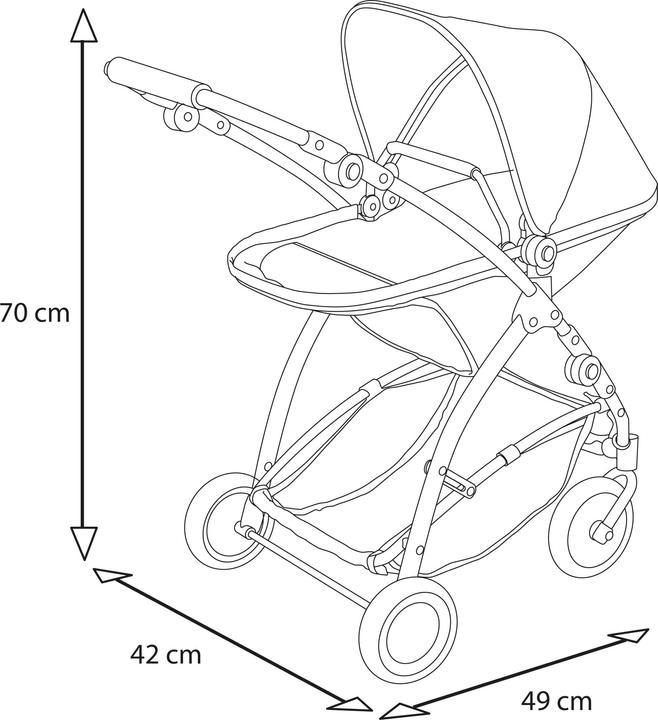 Immagine prodotto Brio Carrozzina Flex Doll