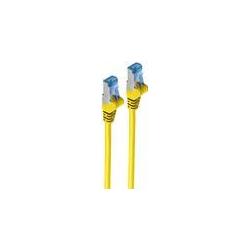 Thumbnail - Shiverpeaks -BASIC-S--Netzwerkkabel-Patchkabel, cat 6A, S/FTP, PIMF, gelb, 7,5m (S/FTP, CAT6a, 7.50 m), Netzwerkkabel