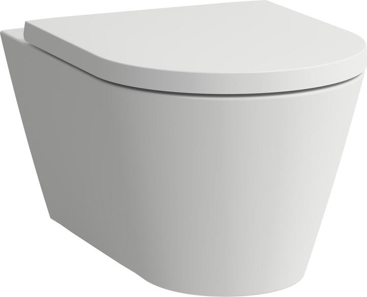 Produktbild Laufen Kartell Wand-WC, Tiefspüler, mit Silent Flush spülrandlos, 545x370x355mm
