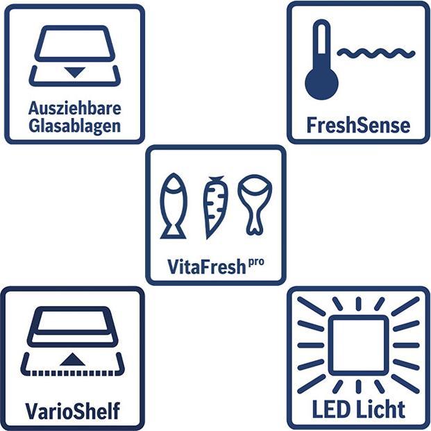 Image du produit Bosch Hausgeräte KIF41ADD0 (187 l)