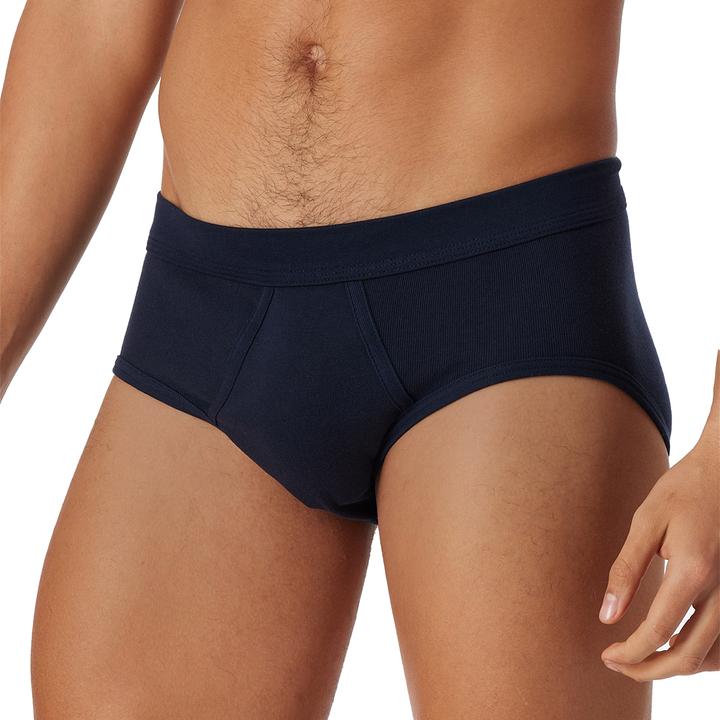 Immagine prodotto Schiesser Confezione da 4 slip sportivi a costine sottili in cotone Essentials (XL, confezione da 4)