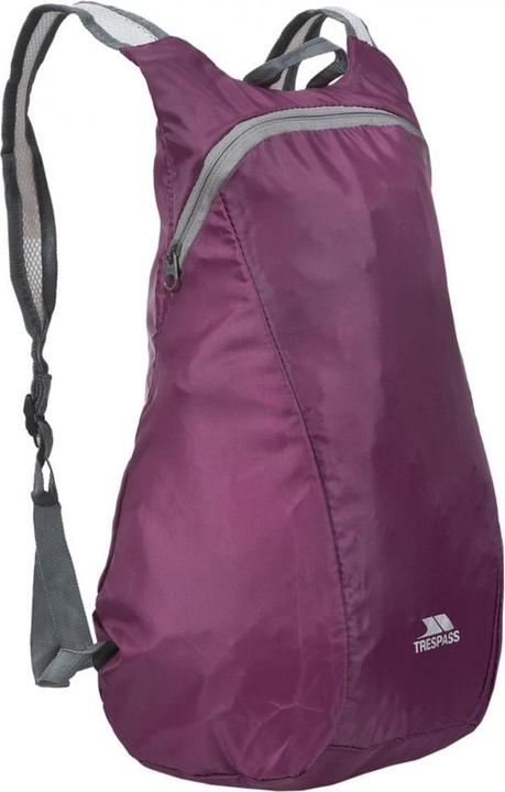 Trespass REVERSE - PACKAWAY SAC À DOS (noir/rouge raisin, EACH, ASS) (15 l)