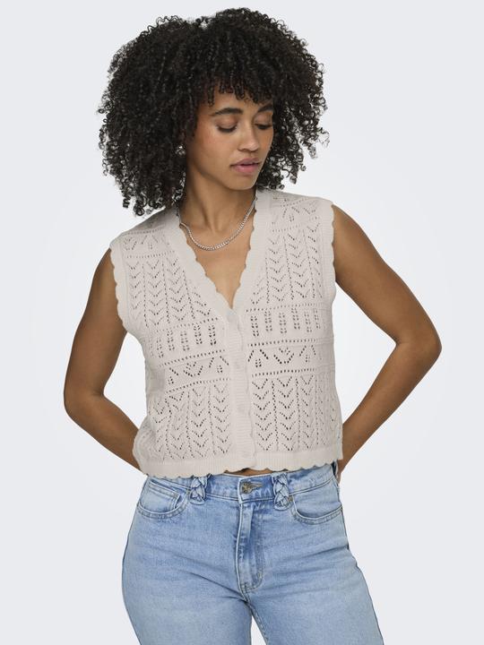 Image du produit Only Onlirina V-Neck Button Vest Knt Noos (XL)