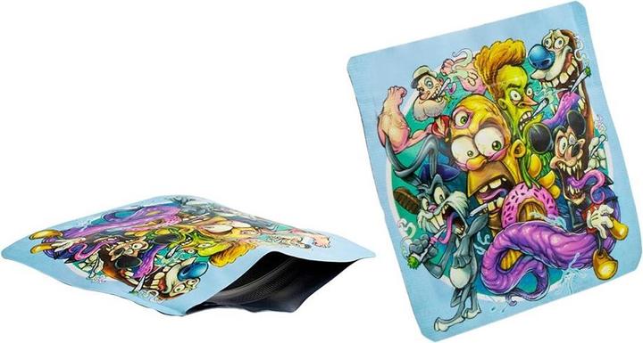 Actual product image G-Rollz Amsterdam Stoned Smellproof Bags 90 x 80mm 10pcs