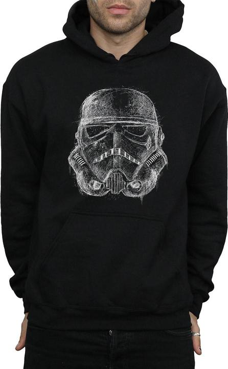 Produktbild Star Wars Stormtrooper Scribble Helmet Kapuzenpullover (L)