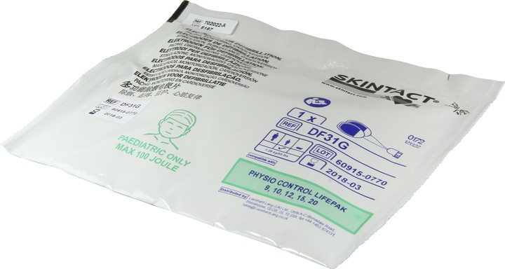XCell Defi-Elektroden Pads passend für Physio Contol LP9, LP10, LP500