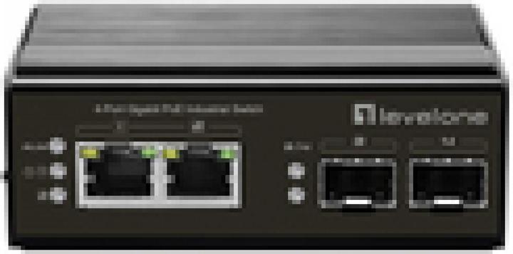 Produktbild LevelOne Switch 2x GE IGP-0432 2xGSFP 60W 2xPoE+ (2 Ports)