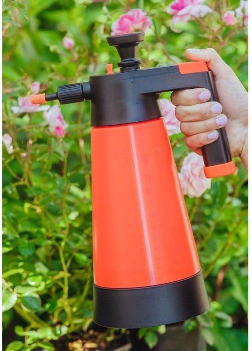 Produktbild Kwazar 34701 Sprühflasche Venus Super 360 Grad Drucksprüher für Garten, Orange, 1,5 L (1.50 l)