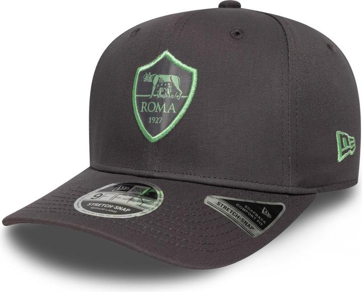 Produktbild New Era 9Fifty Stretch Snapback Cap - AS Roma charcoal - M/L
