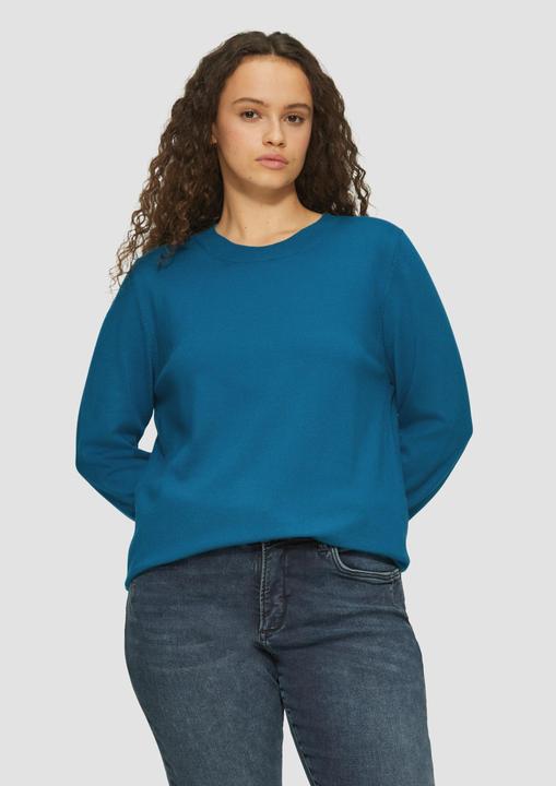 Produktbild S.Oliver Strickpullover Strickpullover aus Viskosemix (52)