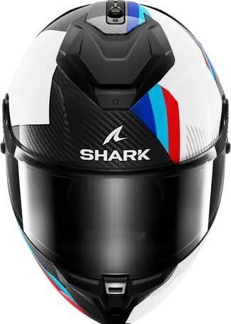 Actual product image Shark SPARTAN GT PRO CARBON DOKHTA weiss-blau-rot XL (XL)