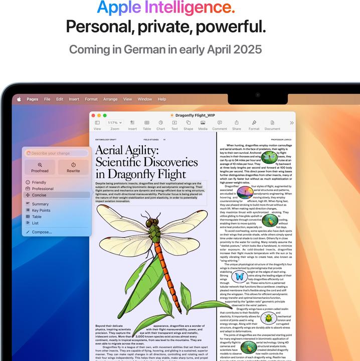 Produktbild Apple MacBook Air – 2025 (13.60", M4, 32 GB, 1000 GB, DE)