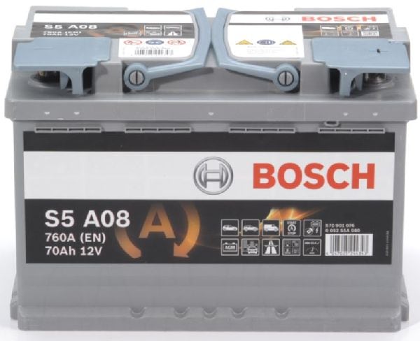Bosch Automotive S5 A08 (12 V, 70 Ah, 760 A)