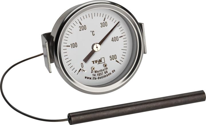 Produktbild TFA 14.1037.60 Grillthermometer Edelstahl