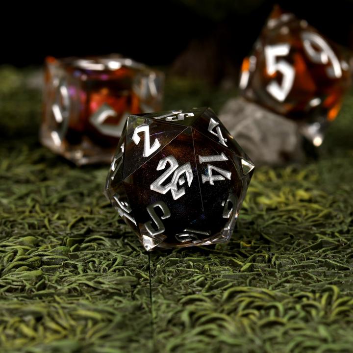 Produktbild Glass Staff Phantasm Fluxcore RPG Dice Set