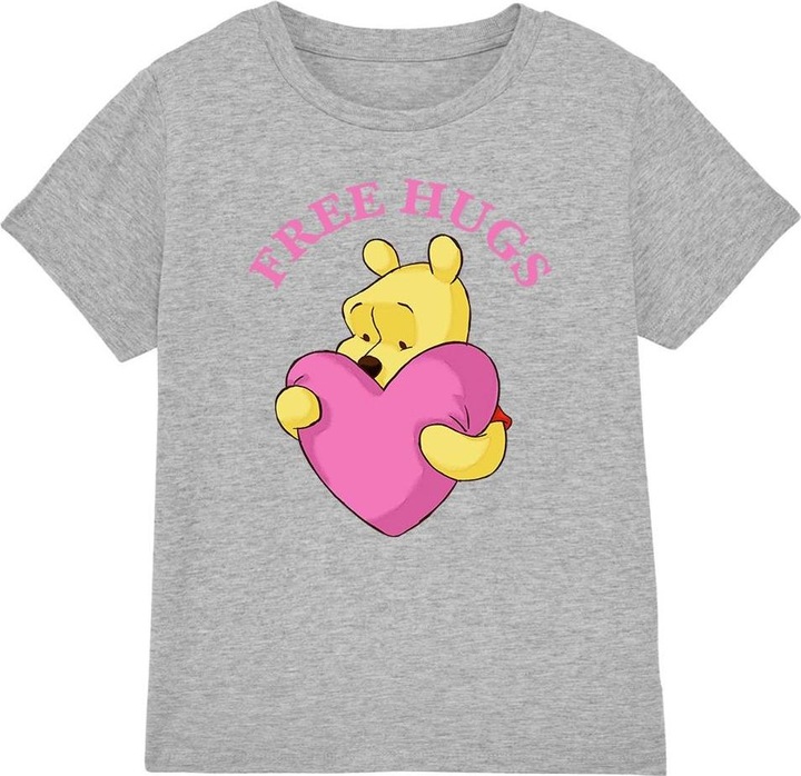Immagine prodotto Winnie the Pooh Free Hugs Maglietta San Valentino Bambini (116)