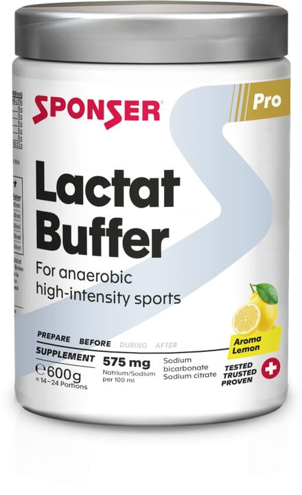 Actual product image Sponser Lactate buffer (600 g, 1x, Lemon)