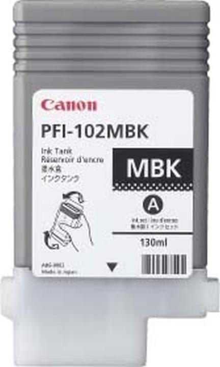 Actual product image Canon Pfi-102mbk (MBK)