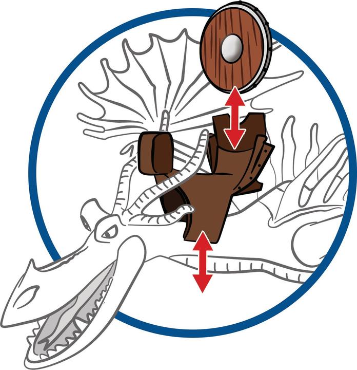 Produktbild Playmobil Rotzbakke und Hakenzahn (9459, Playmobil Dragons)