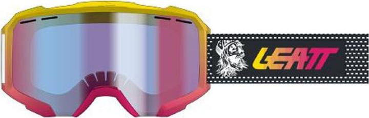 Immagine prodotto Leatt Goggle Velocity 4.0 MTB Iriz 80's Skull (Giallo Rosso, Blu)