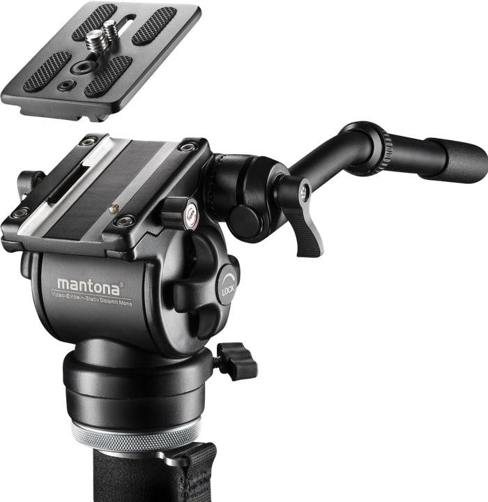 Produktbild mantona Video-Einbein-Stativ Dolomit Mono (Metall)