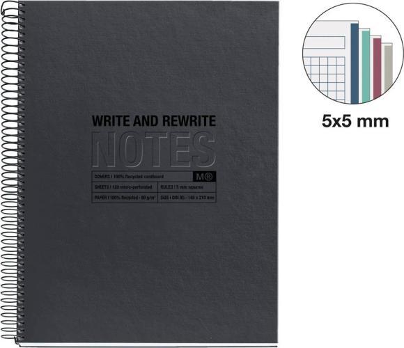 Produktbild Miquelrius Message Notebook (A5, Kariert, Harter Einband)