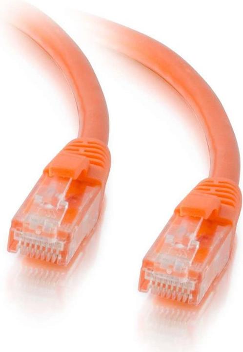 Produktbild C2G Kabel / 5 m Mlded/Btd Orange CAT5E PVC U (U/UTP, CAT5e, 5 m)