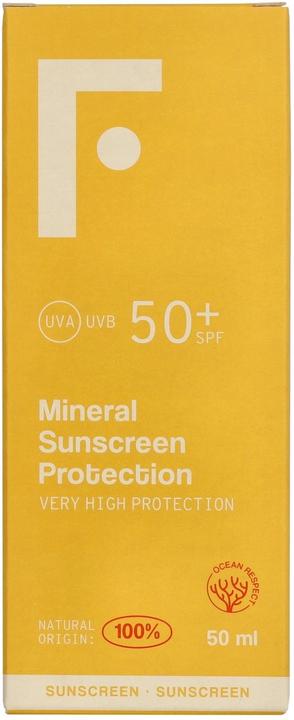 Actual product image Freshly Cosmetics Sunscreen SPF 50 with Physical Healthy Mineral Filters 50ml (Suntan cream, SPF 50, 50 ml, 50 g)