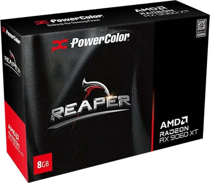 Actual product image Powercolor Reaper Radeon RX 9060 XT (8 GB)